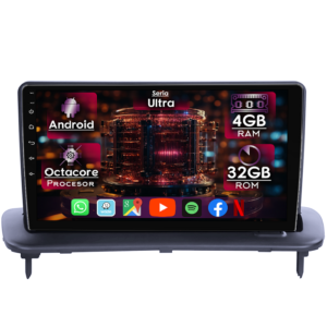 Navigatie dedicata Volvo C30 & S40 2 & C70 2 2006-2013,4GB RAM 32GB ROM, Octacore, Display 9" QLED 2K, Carplay&Android Auto, Android 14, Ventilator Activ - imagine 1