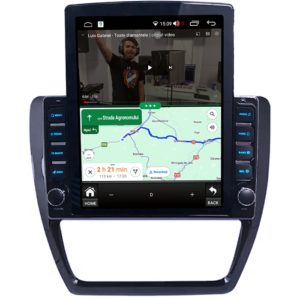 Navigatie dedicata Volkswagen Sagitar 2012-2016 Tesla Style, 4GB RAM 64GB ROM, Quad Core, Display 9.7” QLED, Carplay&Android Auto, Android 13 - imagine 4