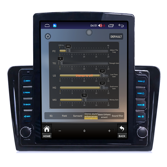 Navigatie dedicata Volkswagen Santana 2013-2017 Tesla Style, 4GB RAM 64GB ROM, Quad Core, Display 9.7” QLED, Carplay&Android Auto, Android 13 - imagine 4