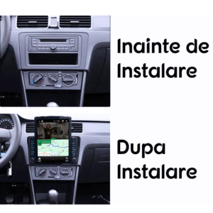 Navigatie dedicata Volkswagen Santana 2013-2017 Tesla Style, 4GB RAM 64GB ROM, Quad Core, Display 9.7” QLED, Carplay&Android Auto, Android 13 - imagine 2