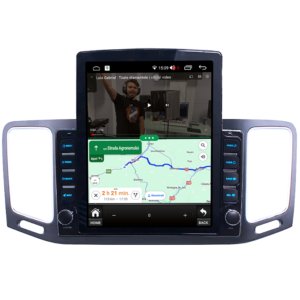 Navigatie dedicata Volkswagen Sharan 2010+ Tesla Style, 4GB RAM 64GB ROM, Quad Core, Display 9.7” QLED, Carplay&Android Auto, Android 13 - imagine 3