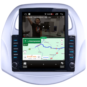 Navigatie dedicata Chevrolet Spark Beat 2018-2020 Tesla Style, 4GB RAM 64GB ROM, Quad Core, Display 9.7” QLED, Carplay&Android Auto, Android 13 - imagine 4