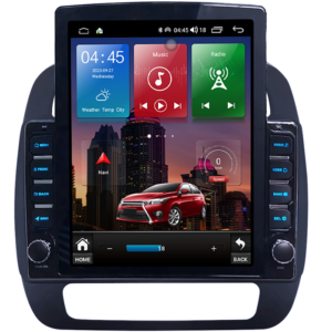 Navigatie dedicata Dacia Spring 2021+ Tesla Style, 4GB RAM 64GB ROM, Quad Core, Display 9.7” QLED, Carplay&Android Auto, Android 13 - imagine 1