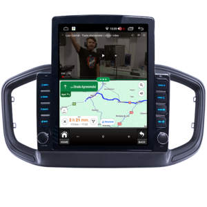 Navigatie dedicata Fiat Strada 2020-2021 Tesla Style, 4GB RAM 64GB ROM, Quad Core, Display 9.7” QLED, Carplay&Android Auto, Android 13 - imagine 2