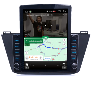 Navigatie dedicata Volkswagen Tiguan 2 2016+ Tesla Style, 4GB RAM 64GB ROM, Quad Core, Display 9.7” QLED, Carplay&Android Auto, Android 13 - imagine 3