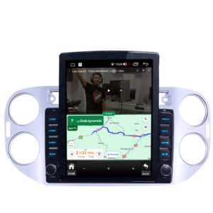 Navigatie dedicata Volkswagen Tiguan 1 2007-2018 Tesla Style, 4GB RAM 64GB ROM, Quad Core, Display 9.7” QLED, Carplay&Android Auto, Android 13 - imagine 3