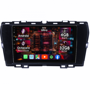 Navigatie dedicata SsangYong Tivoli 2019-2021, 4GB RAM 32GB ROM, Octacore, Display 9" QLED 2K, Carplay&Android Auto, Android 14, Ventilator Activ - imagine 1