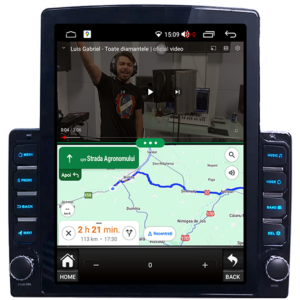 Navigatie dedicata Ford Transit 350 2020-2021 Tesla Style, 4GB RAM 64GB ROM, Quad Core, Display 9.7” QLED, Carplay&Android Auto, Android 13 - imagine 3