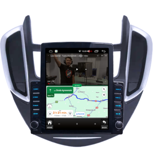 Navigatie dedicata Chevrolet Trax Tracker 2014-2016 Tesla Style, 4GB RAM 64GB ROM, Quad Core, Display 9.7” QLED, Carplay&Android Auto, Android 13 - imagine 4