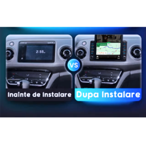 Navigatie dedicata Honda Vezel 2014 Tesla Style, 4GB RAM 64GB ROM, Quad Core, Display 9.7” QLED, Carplay&Android Auto, Android 13 - imagine 2