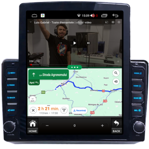 Navigatie dedicata Fiat Viaggio/Ottimo Tesla Style, 4GB RAM 64GB ROM, Quad Core, Display 9.7” QLED, Carplay&Android Auto, Android 13 - imagine 3