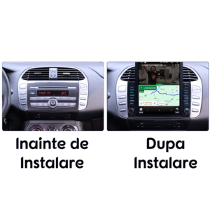 Navigatie dedicata Fiat Viaggio/Ottimo Tesla Style, 4GB RAM 64GB ROM, Quad Core, Display 9.7” QLED, Carplay&Android Auto, Android 13 - imagine 2