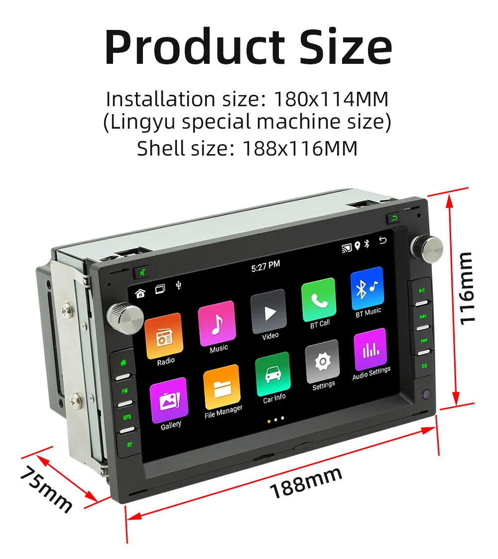 Navigatie dedicata VW Golf4 B5, 8GB RAM 128GB ROM, Octacore, Platforma 7862,Android 13, Display QLED 7”, Suporta camera 360º, DSP, Carplay&Android Auto, SIM 4G, Ventilator Activ - imagine 1