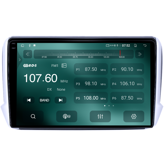 Navigatie dedicata Peugeot 2008 2013-2019, 4GB RAM 64GB ROM, Quad Core, Display 10" QLED 1K, Carplay&Android Auto, Android 14, Suport camere AHD - imagine 4