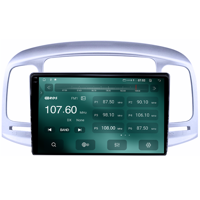 Navigatie dedicata Hyundai Accent 2006-2011, 4GB RAM 64GB ROM, Quad Core, Display 9" QLED 1K, Carplay&Android Auto, Android 14, Suport camere AHD - imagine 4
