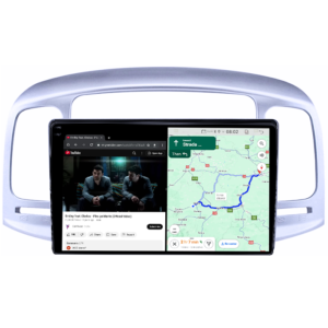 Navigatie dedicata Hyundai Accent 2006-2011, 4GB RAM 64GB ROM, Quad Core, Display 9" QLED 1K, Carplay&Android Auto, Android 14, Suport camere AHD - imagine 3