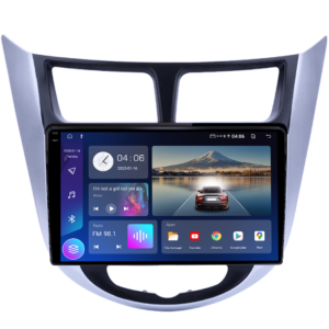 Navigatie dedicata Hyundai Accent 2010-2016, 4GB RAM 64GB ROM, Quad Core, Display 9" QLED 1K, Carplay&Android Auto, Android 14, Suport camere AHD - imagine 5