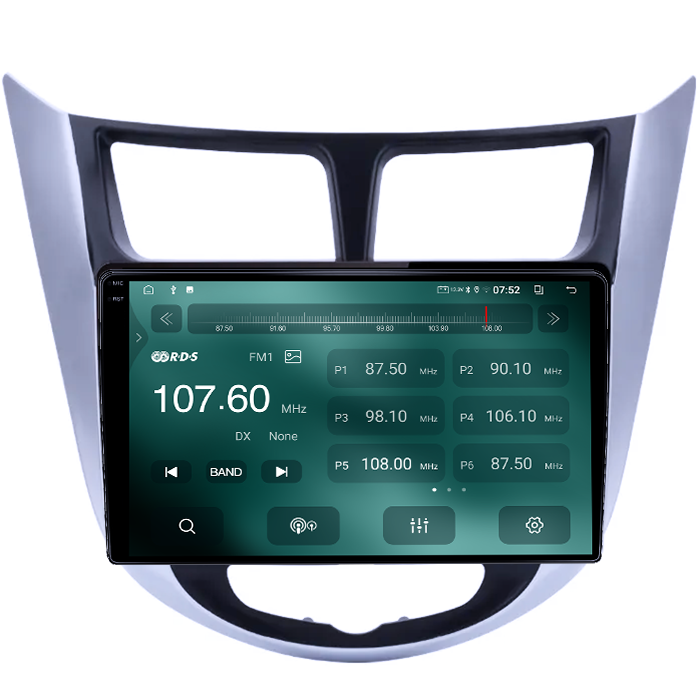 Navigatie dedicata Hyundai Accent 2010-2016, 4GB RAM 64GB ROM, Quad Core, Display 9" QLED 1K, Carplay&Android Auto, Android 14, Suport camere AHD - imagine 4