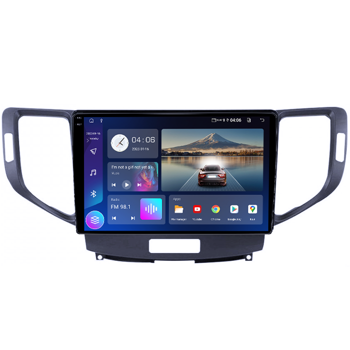 Navigatie dedicata Honda Accord 8 2008-2012, 4GB RAM 64GB ROM, Quad Core, Display 9" QLED 1K, Carplay&Android Auto, Android 14, Suport camere AHD - imagine 4