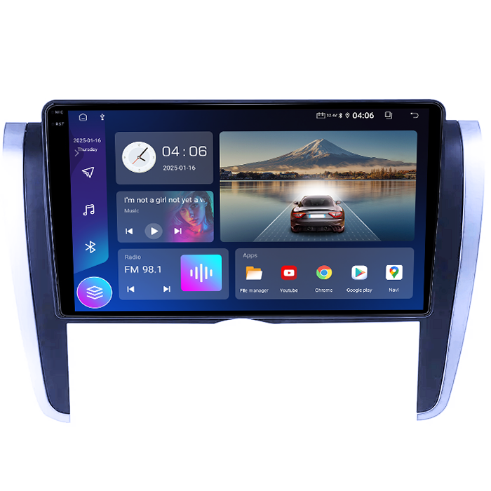 Navigatie dedicata Toyota Allion 2007-2020, 4GB RAM 64GB ROM, Quad Core, Display 9" QLED 1K, Carplay&Android Auto, Android 14 - imagine 5