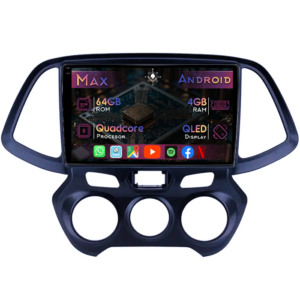 Navigatie dedicata Hyundai Atos 2018+, 4GB RAM 64GB ROM, Quad Core, Display 9" QLED 1K, Carplay&Android Auto, Android 14, Suport camere AHD - imagine 1