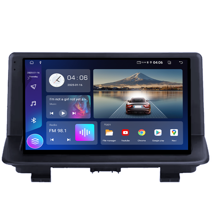 Navigatie dedicata Audi Q3 8U 2010-2018, 4GB RAM 64GB ROM, Quad Core, Display 9" QLED 1K, Carplay&Android Auto, Android 14, Suport camere AHD - imagine 5