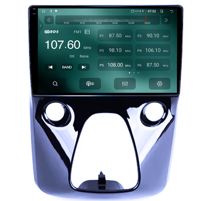 Navigatie dedicata Toyota Aygo 2014-2020, 4GB RAM 64GB ROM, Quad Core, Display 9" QLED 1K, Carplay&Android Auto, Android 14 - imagine 4