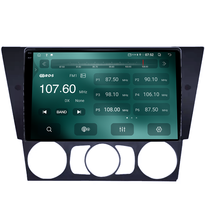 Navigatie dedicata BMW Seria 1 E81/E87 2007-2013, clima manuala, 4GB RAM 64GB ROM, Quad Core, Display 9" QLED 1K, Carplay&Android Auto, Android 14, Suport camere AHD - imagine 6