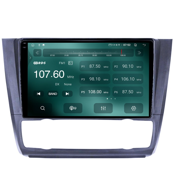 Navigatie dedicata BMW Seria 1 E81/E87 2007-2013, clima automata, 4GB RAM 64GB ROM, Quad Core, Display 9" QLED 1K, Carplay&Android Auto, Android 14, Suport camere AHD - imagine 6