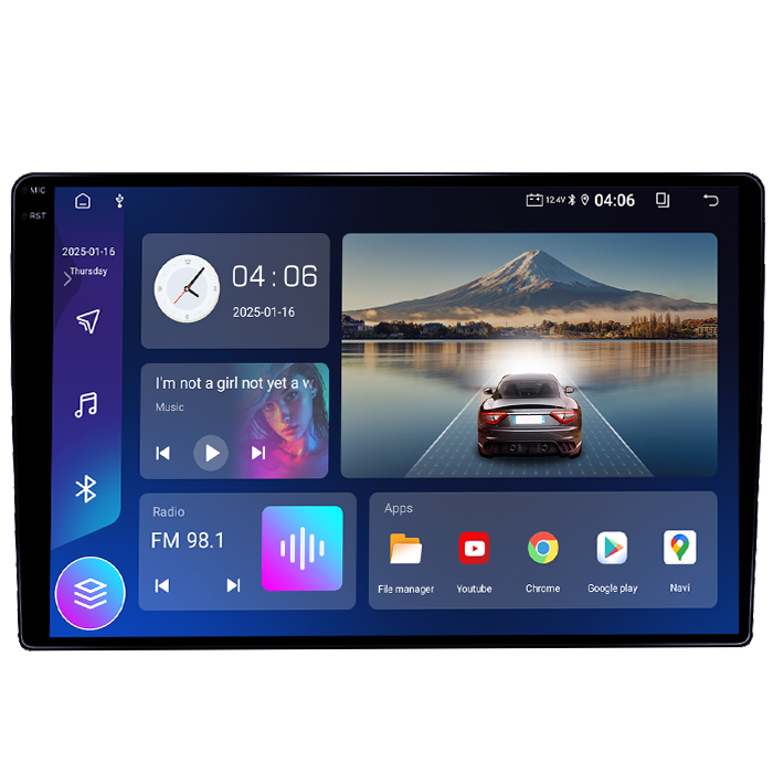 Navigatie dedicata Citroen Berlingo 2008-2018, 4GB RAM 64GB ROM, Quad Core, Display 9" QLED 1K, Carplay&Android Auto, Android 14, Suport camere AHD - imagine 5