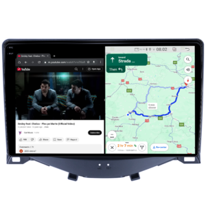 Navigatie dedicata Citroen C1 2014-2022, 4GB RAM 64GB ROM, Quad Core, Display 9" QLED 1K, Carplay&Android Auto, Android 14, Suport camere AHD - imagine 4