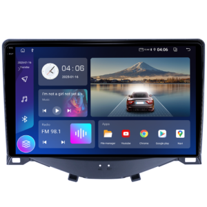 Navigatie dedicata Citroen C1 2014-2022, 4GB RAM 64GB ROM, Quad Core, Display 9" QLED 1K, Carplay&Android Auto, Android 14, Suport camere AHD - imagine 3