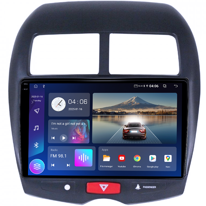 Navigatie dedicata Citroen C4 Aircross 2012-2017, 4GB RAM 64GB ROM, Quad Core, Display 10" QLED 1K, Carplay&Android Auto, Android 14, Suport camere AHD - imagine 4
