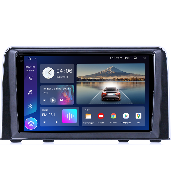 Navigatie dedicata Honda CR-V 5 2016-2018, 4GB RAM 64GB ROM, Quad Core, Display 9" QLED 1K, Carplay&Android Auto, Android 14, Suport camere AHD - imagine 5
