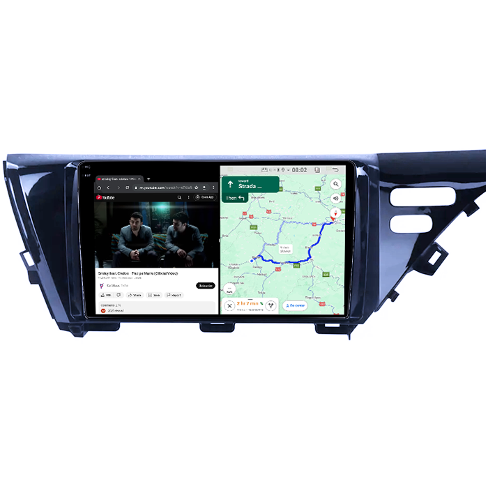 Navigatie dedicata Toyota Camry 2017-2020, 4GB RAM 64GB ROM, Quad Core, Display 10" QLED 1K, Carplay&Android Auto, Android 14 - imagine 3