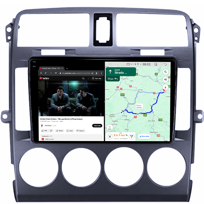 Navigatie dedicata KIA Carnival 2002-2006, Black, 4GB RAM 64GB ROM, Quad Core, Display 9" QLED 1K, Carplay&Android Auto, Android 14, Suport camere AHD - imagine 3