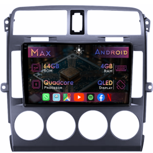 Navigatie dedicata KIA Carnival 2002-2006, Black, 4GB RAM 64GB ROM, Quad Core, Display 9" QLED 1K, Carplay&Android Auto, Android 14, Suport camere AHD - imagine 1