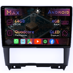 Navigatie dedicata Nissan Cefiro 1994-2000, 4GB RAM 64GB ROM, Quad Core, Display 9" QLED 1K, Carplay&Android Auto, Android 14, Suport camere AHD - imagine 1