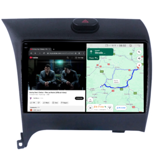 Navigatie dedicata Kia Cerato 2013-2017, 4GB RAM 64GB ROM, Quad Core, Display 9" QLED 1K, Carplay&Android Auto, Android 14, Suport camere AHD - imagine 3
