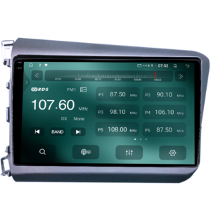 Navigatie dedicata Honda Civic 2011-2015, 4GB RAM 64GB ROM, Quad Core, Display 9" QLED 1K, Carplay&Android Auto, Android 14, Suport camere AHD - imagine 4