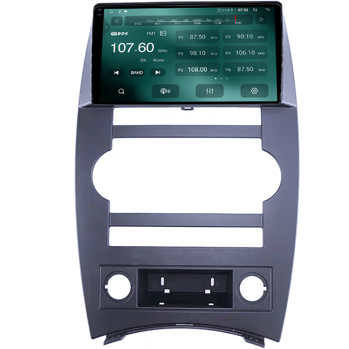 Navigatie dedicata Jeep Commander 2007-2008, 4GB RAM 64GB ROM, Quad Core, Display 9" QLED 1K, Carplay&Android Auto, Android 14, Suport camere AHD - imagine 4