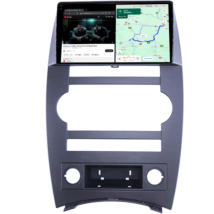 Navigatie dedicata Jeep Commander 2007-2008, 4GB RAM 64GB ROM, Quad Core, Display 9" QLED 1K, Carplay&Android Auto, Android 14, Suport camere AHD - imagine 5