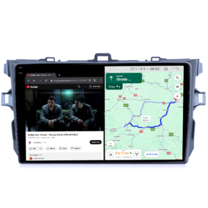 Navigatie dedicata Toyota Corolla E15 2007-2013, 4GB RAM 64GB ROM, Quad Core, Display 9" QLED 1K, Carplay&Android Auto, Android 14 - imagine 3