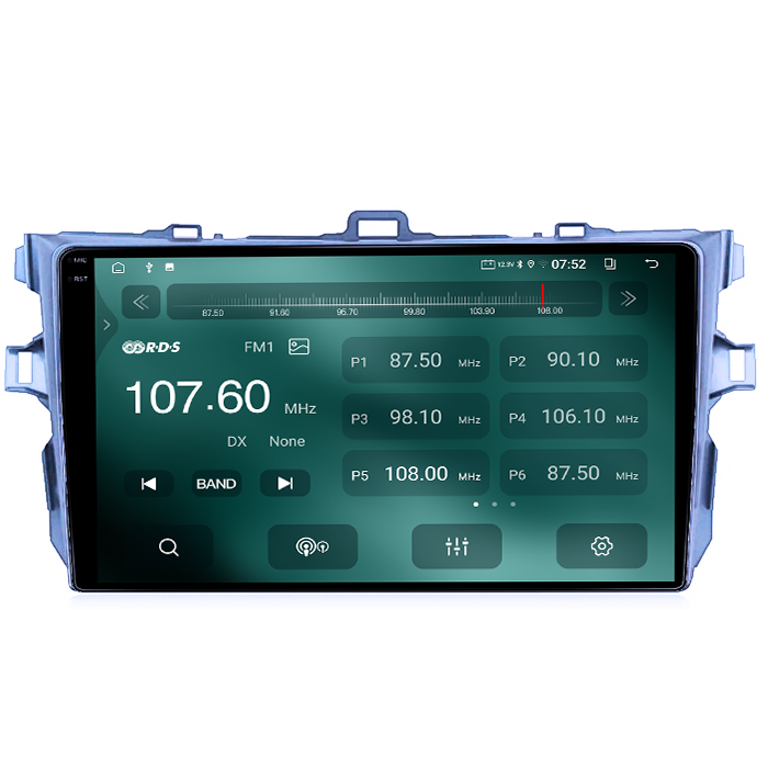 Navigatie dedicata Toyota Corolla E15 2007-2013, 4GB RAM 64GB ROM, Quad Core, Display 9" QLED 1K, Carplay&Android Auto, Android 14 - imagine 4
