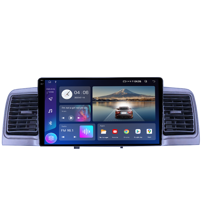 Navigatie dedicata Toyota Corolla EX 2007-2012, 4GB RAM 64GB ROM, Quad Core, Display 9" QLED 1K, Carplay&Android Auto, Android 14 - imagine 5