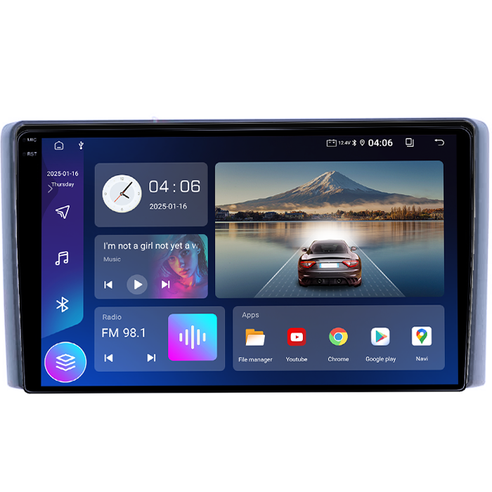 Navigatie dedicata Iveco Daily 2007-2014, 4GB RAM 64GB ROM, Quad Core, Display 9" QLED 1K, Carplay&Android Auto, Android 14, Suport camere AHD - imagine 5