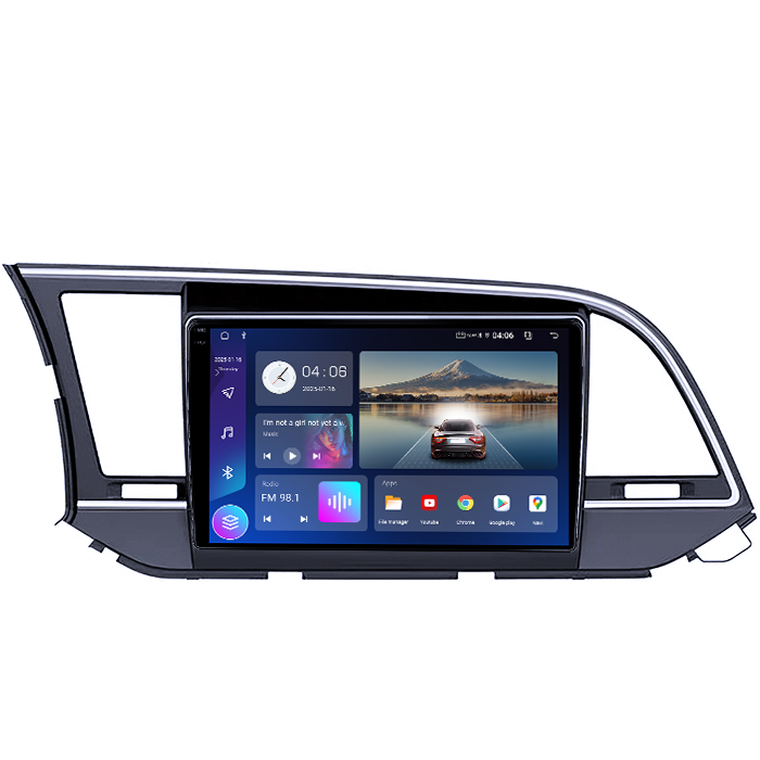 Navigatie dedicata Hyundai Elantra 2016-2020, 4GB RAM 64GB ROM, Quad Core, Display 9" QLED 1K, Carplay&Android Auto, Android 14, Suport camere AHD - imagine 5