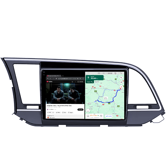 Navigatie dedicata Hyundai Elantra 2016-2020, 4GB RAM 64GB ROM, Quad Core, Display 9" QLED 1K, Carplay&Android Auto, Android 14, Suport camere AHD - imagine 3