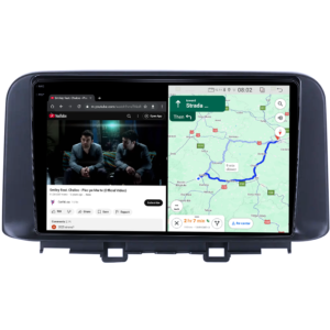 Navigatie dedicata Hyundai Encino 2018-2020, 4GB RAM 64GB ROM, Quad Core, Display 9" QLED 1K, Carplay&Android Auto, Android 14, Suport camere AHD - imagine 3
