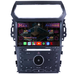 Navigatie dedicata Ford Explorer 2011-2019, 4GB RAM 64GB ROM, Quad Core, Display 10" QLED 1K, Carplay&Android Auto, Android 14, Suport camere AHD - imagine 1